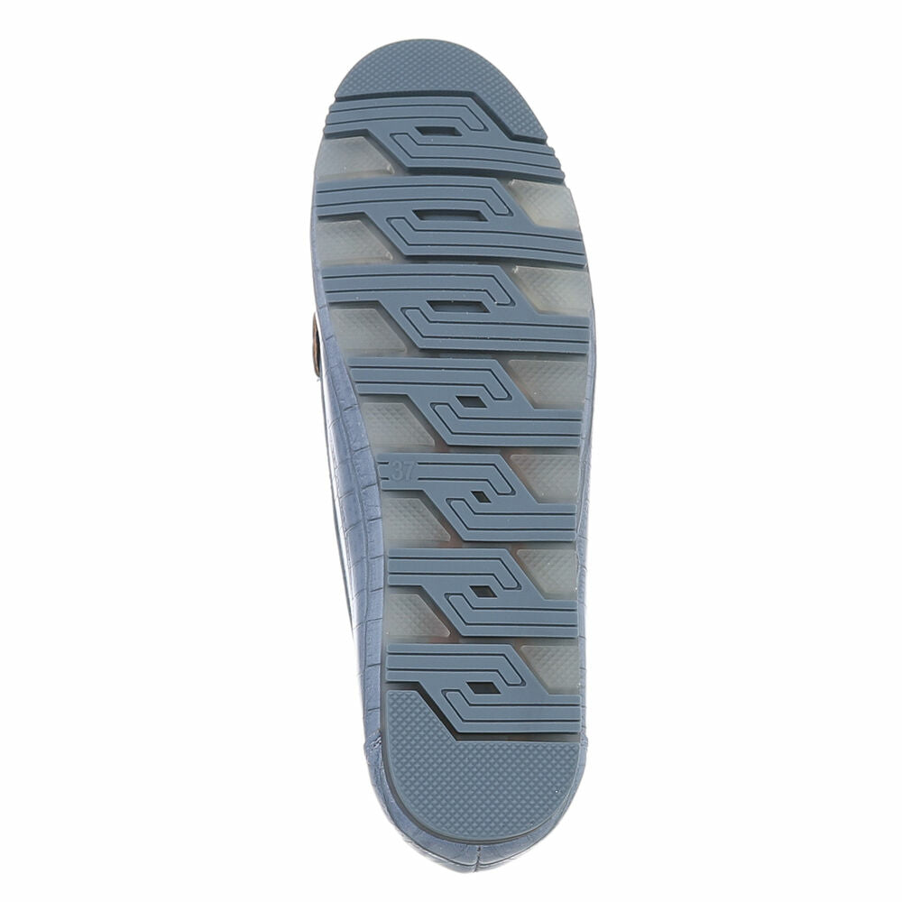 Blauwe Mocassin