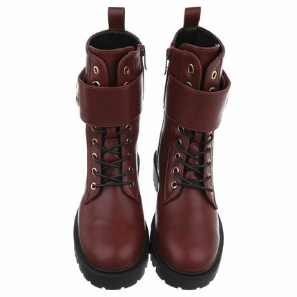 Veterlaars – Wijnrood