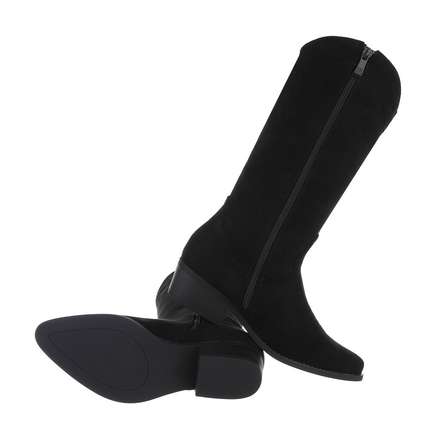 Western & Biker Boot – Black