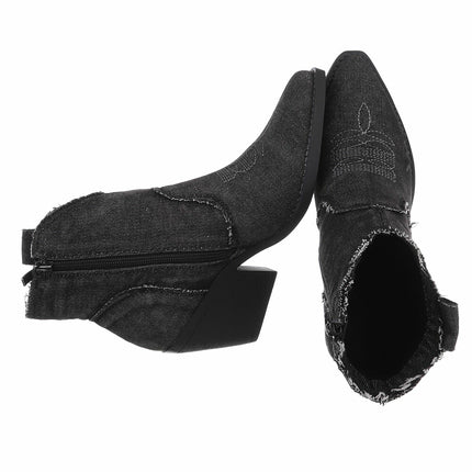 Western & Bikerboot – Zwart