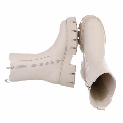 Chelsea Boots – Beige