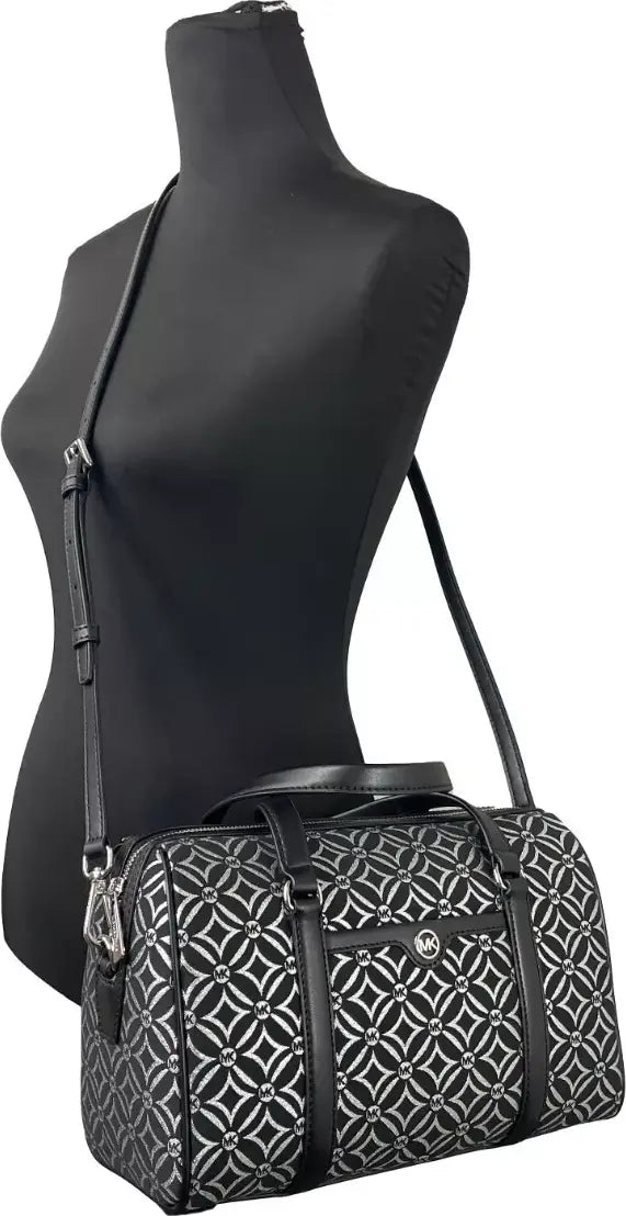 Michael Kors Travel Medium Duffle – Crossbody Bag in Zwart