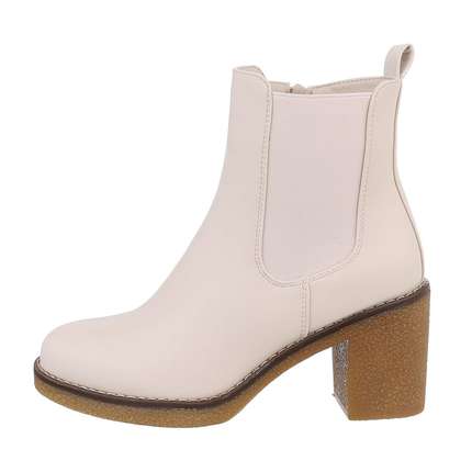 Chelsea Boots – Beige