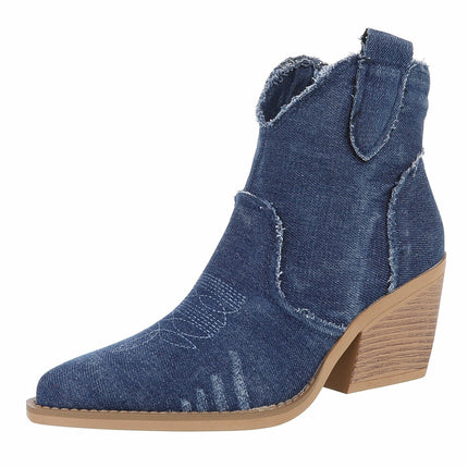 Western & Bikerboot – Donkerblauw