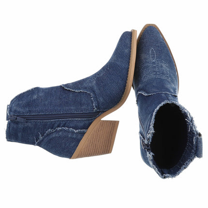 Western & Bikerboot – Donkerblauw
