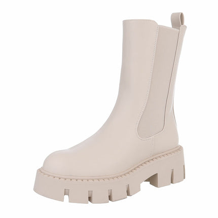 Chelsea Boots – Beige