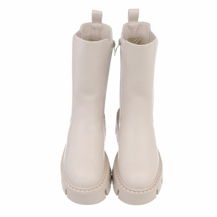 Chelsea Boots – Beige