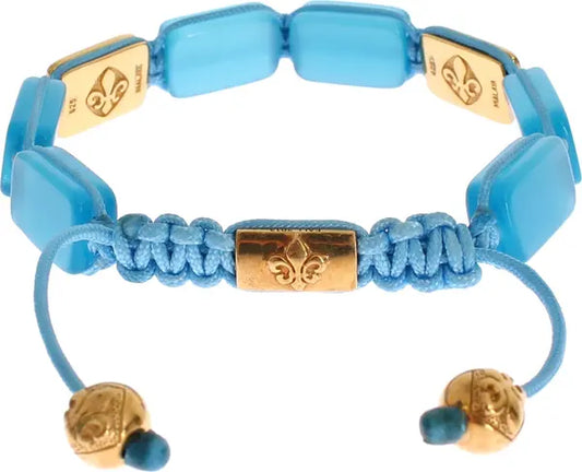 NIALAYA Armband – Blauw & Goud