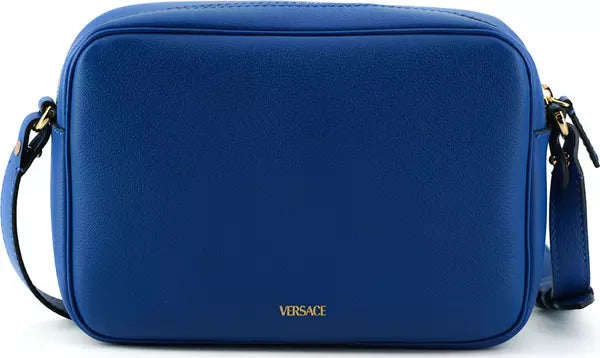 Versace Camera Case Bag – Blauw Kalfslee