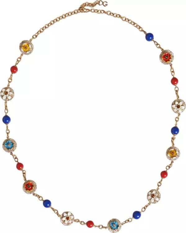 Statement Ketting met Kristallen – Dolce & Gabbana