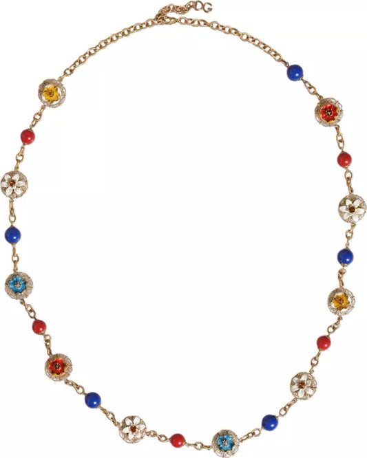 Statement Ketting met Kristallen – Dolce & Gabbana