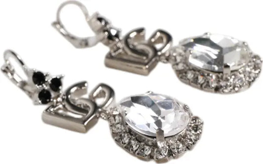 Dolce & Gabbana Oorbellen – Clip-On Zilver & Kristal