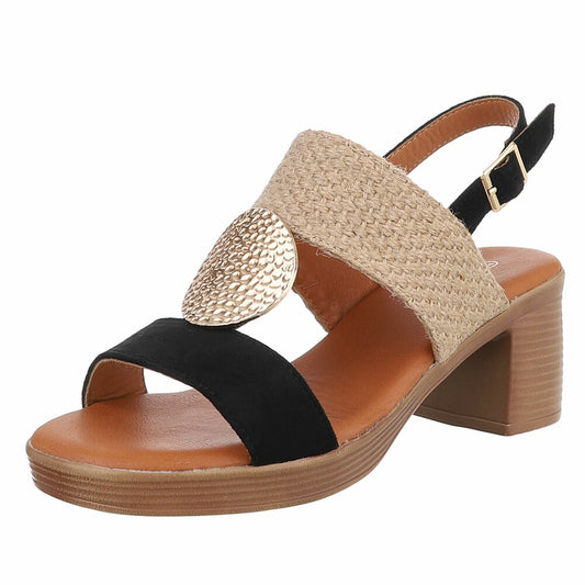Zwarte Sandalette